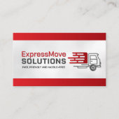 プロフェッショナル移動サービス – 再配置 名刺 (正面)