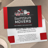 プロフェッショナル移動サービス – 再配置 名刺