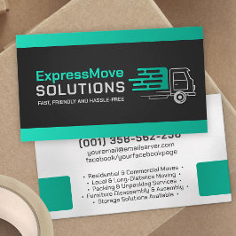 プロフェッショナル移動サービス – 再配置 名刺