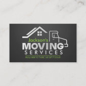 プロフェッショナル移動サービス – 再配置 名刺 (正面)