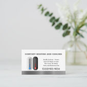 プロフェッショナル空調暖房 名刺 (スタンド正面)