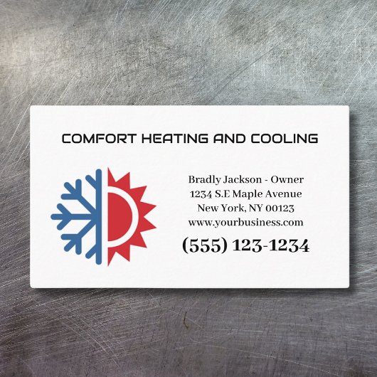 プロフェッショナル空調暖房 名刺