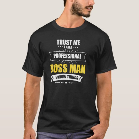 プロフェッショナル笑わされるの専務部長 Tシャツ (正面)