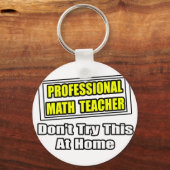 プロフェッショナル算数先生...ジョーク キーホルダー (正面)