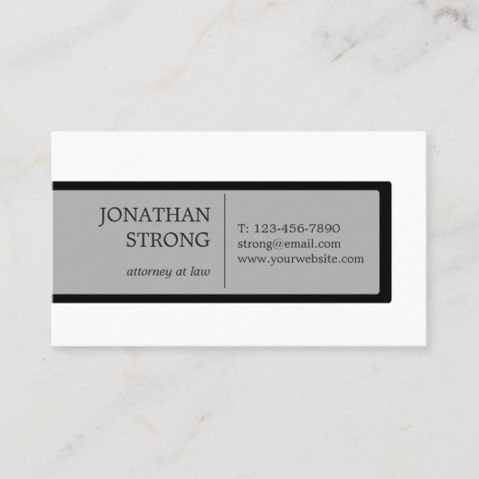 プロフェッショナル箱 名刺 (正面)