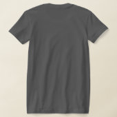 プロフェッショナル精神科医のアイコン デザイン Tシャツ (レイダウン裏面)