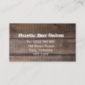 プロフェッショナル素朴アポイントメントリマインダカード 予約カード (裏面)