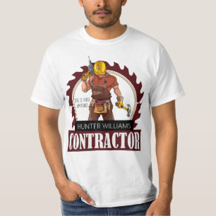 プロフェッショナル素朴契約者修理便利屋 Tシャツ
