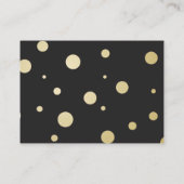 プロフェッショナル結婚とイベントプランナー 名刺 (裏面)