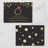 プロフェッショナル結婚とイベントプランナー 名刺 (正面/裏面)