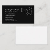 プロフェッショナル給排水衛生設備 名刺 (正面/裏面)