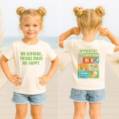 プロフェッショナル統計学アイコニックデザインカスタム ベビーTシャツ