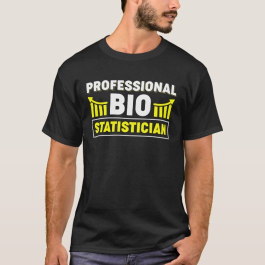 プロフェッショナル統計学者 Tシャツ (正面)
