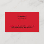 プロフェッショナル絵を描のサービスペインター絵を描ブラシ 名刺 (裏面)