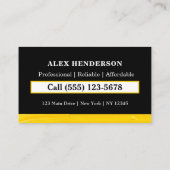 プロフェッショナル絵を描のサービス – ロ絵を描ーラ 名刺 (裏面)