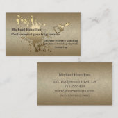 プロフェッショナル絵を描サービス 名刺 (正面/裏面)