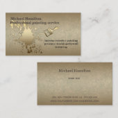 プロフェッショナル絵を描サービス 名刺 (正面/裏面)