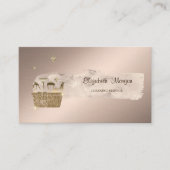 プロフェッショナル絵を描スロークグリッター洗浄 名刺 (正面)