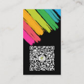 プロフェッショナル絵を描ズと飾その使い 名刺 (裏面)