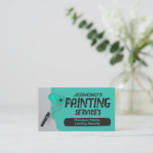 プロフェッショナル絵を描ズサービスハウスペインター 名刺 (スタンド正面)