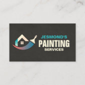 プロフェッショナル絵を描ズサービスハウスペインター 名刺 (正面)
