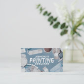 プロフェッショナル絵を描ズサービスハウスペインター 名刺 (スタンド正面)