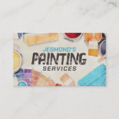 プロフェッショナル絵を描ズサービスハウスペインター 名刺 (正面)