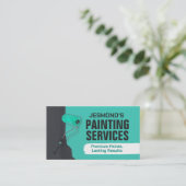 プロフェッショナル絵を描ズサービスハウスペインター 名刺 (スタンド正面)