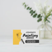 プロフェッショナル絵を描ズサービスハウスペインター 名刺 (スタンド正面)