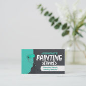 プロフェッショナル絵を描ズサービスハウスペインター 名刺 (スタンド正面)