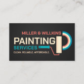 プロフェッショナル絵を描ズサービス – ハウスペインターバス 名刺 (正面)