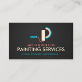 プロフェッショナル絵を描ズサービス – ハウスペインターバス 名刺 (正面)