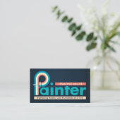 プロフェッショナル絵を描ズサービス – ハウスペインターバス 名刺 (スタンド正面)