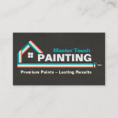 プロフェッショナル絵を描ズサービス – ハウスペインターバス 名刺 (正面)