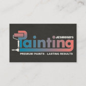 プロフェッショナル絵を描ズサービス – ハウスペインターバス 名刺 (正面)