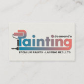 プロフェッショナル絵を描ズサービス – ハウスペインターバス 名刺 (正面)