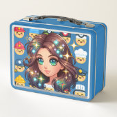 プロフェッショナル絵文字メタルランチボックス メタルランチボックス (裏面)