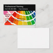 プロフェッショナル絵画のサービスカラーチップ 名刺 (正面/裏面)