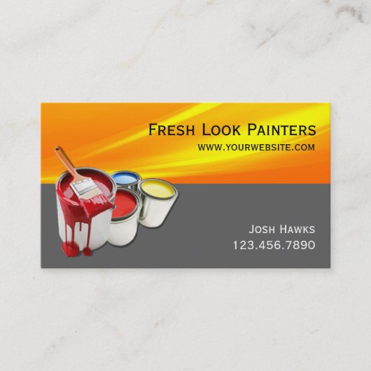 プロフェッショナル絵画の名刺 名刺 (正面)