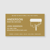 プロフェッショナル絵画の。磁気名刺 (正面)