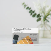 プロフェッショナル絵画サービス 名刺 (スタンド正面)