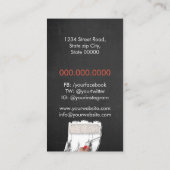 プロフェッショナル絵画サービス 名刺 (裏面)