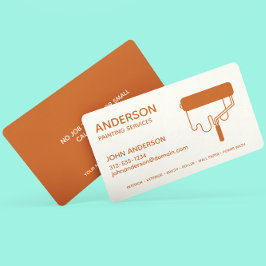 プロフェッショナル絵画ズダークオレンジカスタム 名刺