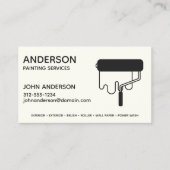 プロフェッショナル絵画ズブラックノワールカスタム 名刺 (正面)