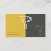 プロフェッショナル絵画会社 名刺 (裏面)