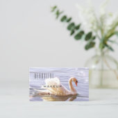 プロフェッショナル美しいスワンメイクアップフォト 名刺 (スタンド正面)