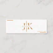 プロフェッショナル美容師モダンミニマルサロン ロイヤリティカード (正面)