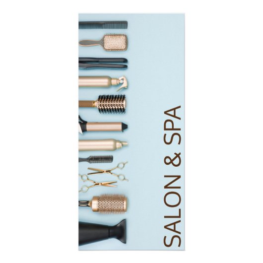 プロフェッショナル美容師価格表サービスサロン ラックカード (正面)