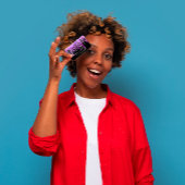 プロフェッショナル美容師美しいサロンホットピンク 名刺