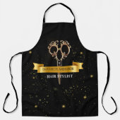 プロフェッショナル美容師美しいサロン エプロン (正面)